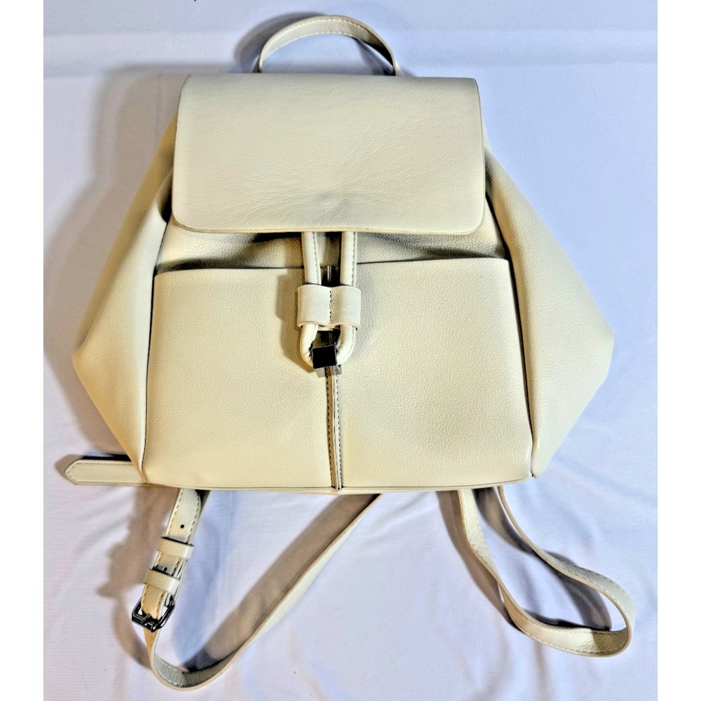 ZARA Basics Ivory Backpack